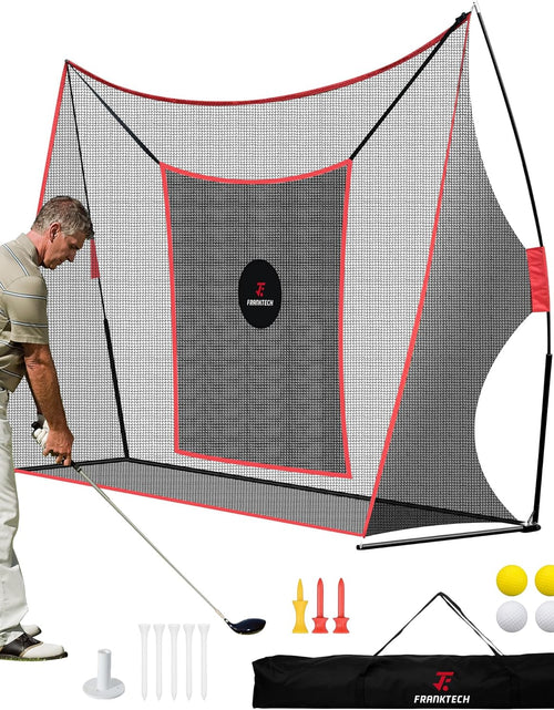 Load image into Gallery viewer, Golf Hitting Net Heavy Duty Golf Practice Net for Backyard Driving Golf Net with High Impact Chipping Hitting Target Golf Driving Practice Net Include Carry Bag Golf Balls for Indoor Outdoor
