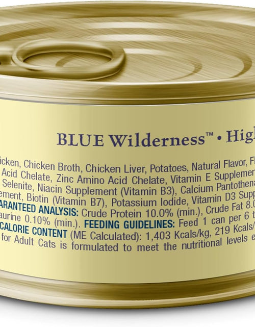 Load image into Gallery viewer, Wilderness High Protein Grain Free, Natural Adult Pate Wet Cat Food
